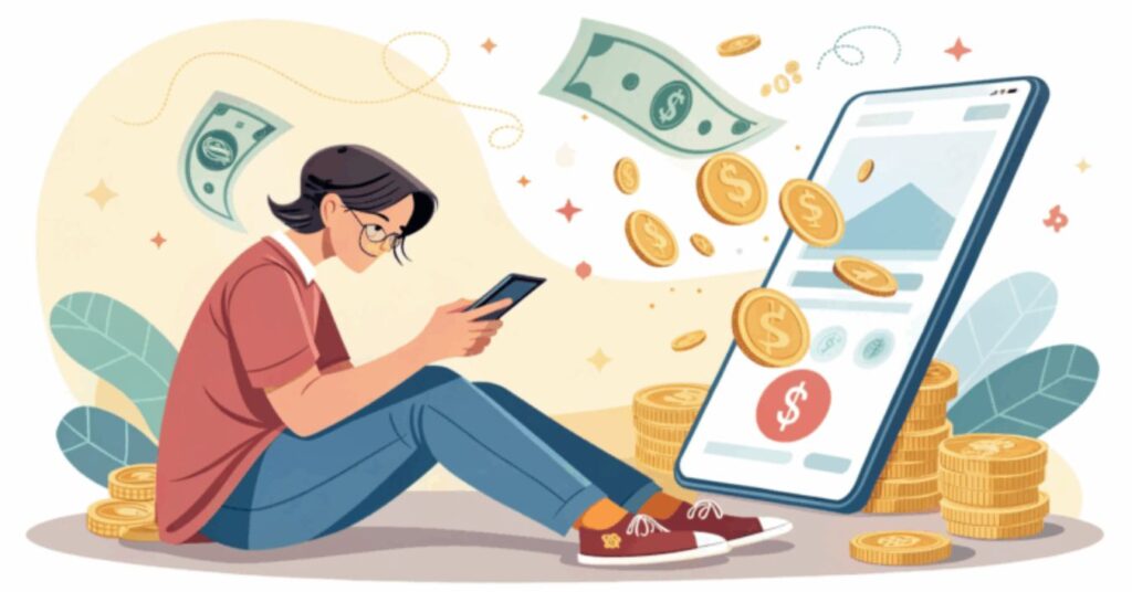 Qual aplicativo ganha dinheiro em dólar?
